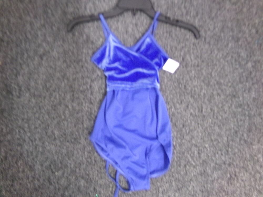 Dance Leotard Balera Petite Adult (XS)Royal Blue Modern Contemporary